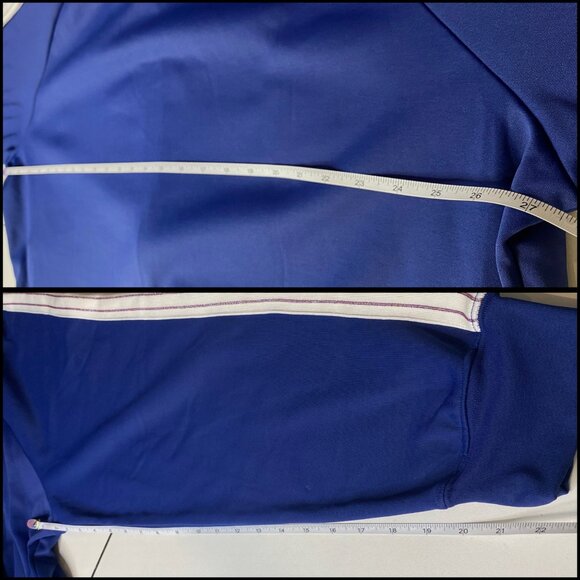 Disney Blue 50th Anniversary Track Jacket Zip WDW Metallic Castle Size XXL NEW! - Picture 7 of 7